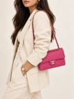 [Brand New] CHANEL Classic Small Handbag Matelasse Chain Shoulder Pink