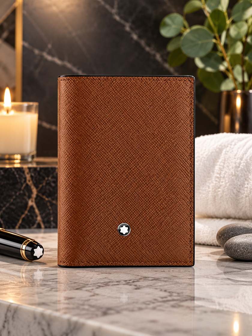 MONTBLANC Sartorial 4cc Leather Mini Wallet