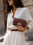 [Brand New/ Unused] HERMES Constance To Go Rouge H