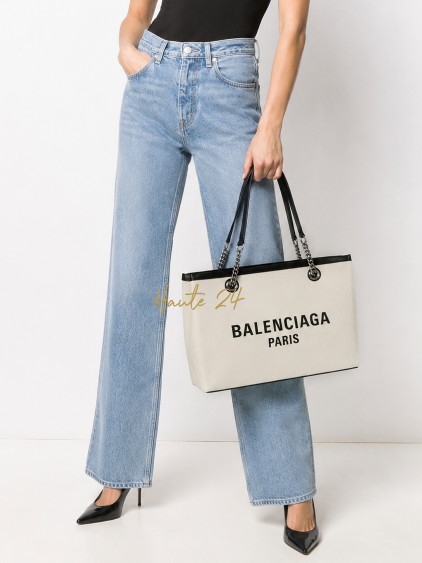 BALENCIAGA Graphic Print Tote