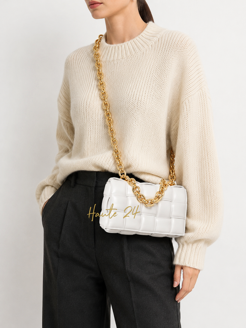BOTTEGA VENETA Chain Cassette Shoulder Bag