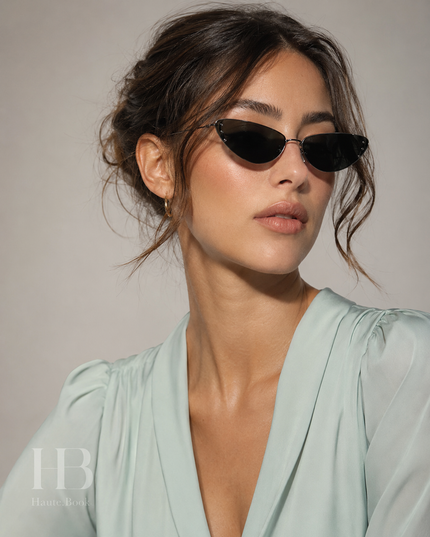 DIOR MISSDIOR B1U Smoke Cat Eye Ladies Sunglasses