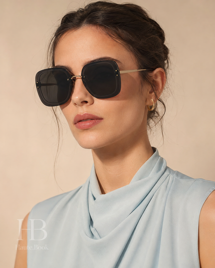 DIOR ULTRADIOR Smoke Square Ladies Sunglasses