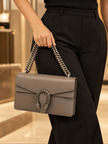 GUCCI Dionysus Leather Chain Shoulder Bag