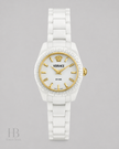 VERSACE DV One Mini Quartz White Dial Ladies Watch