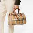 BURBERRY Medium Check Bowling Bag