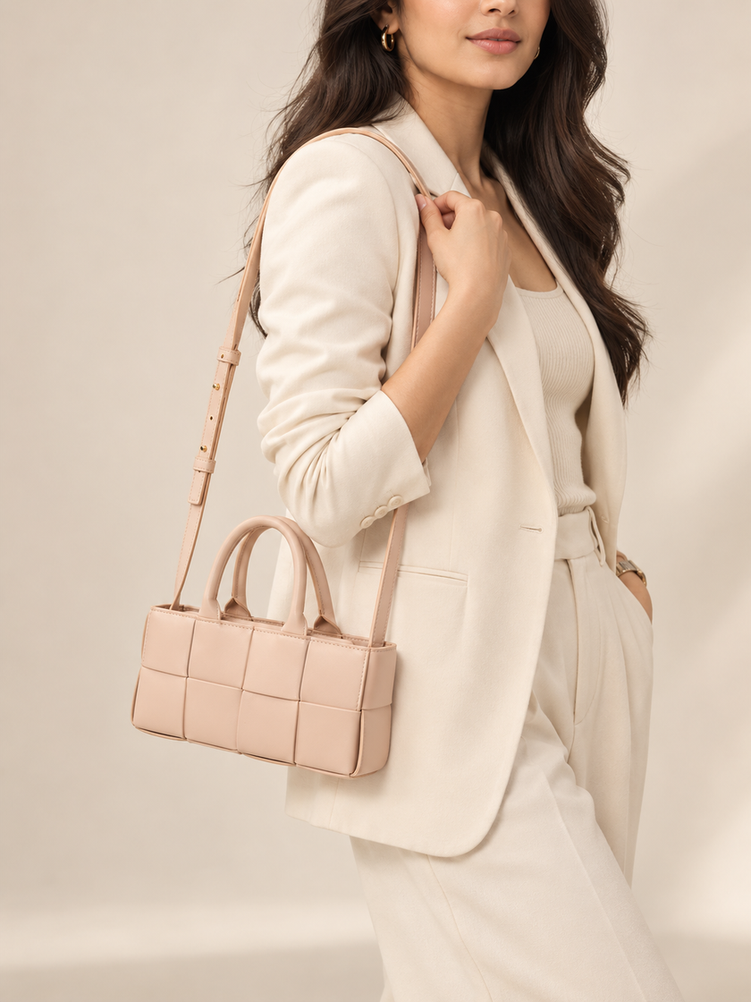BOTTEGA VENETA EastWest Arco Tote Bag - Lotus Pink
