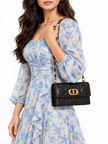 DIOR Miss Caro Mini Chain Shoulder Bag