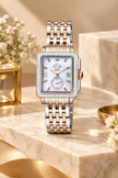 GV2 BY GEVRIL Bari Tortoise Mother of Pearl Dial Ladies Watch 34MM