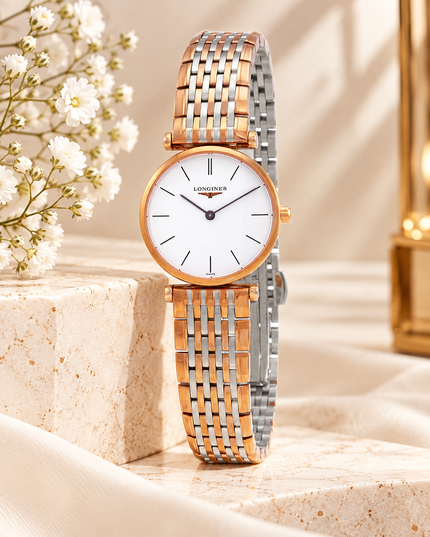 LONGINES La Grande Classique Quartz White Dial Ladies Watch