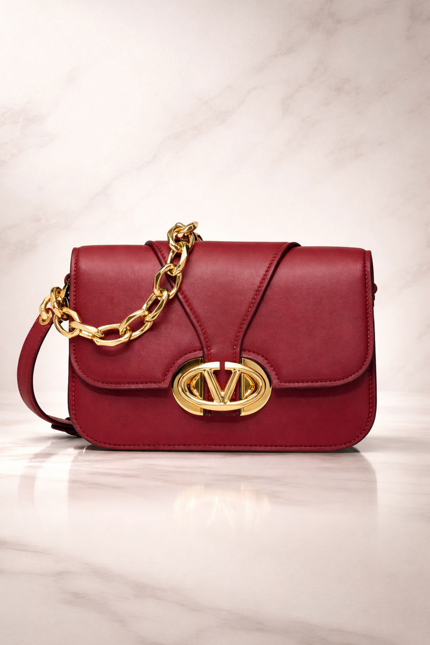 [At India] VALENTINO Vlogo o'clock Shoulder Bag