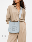 [Brand New] HERMES Evelyne III 29 bag Bleu Pâle