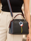 FENDI Dotcom Leather Tote Bag