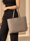 FENDI Go To Shopper Tote Greige