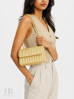 [At India] TORY BURCH Fleming Patent Square Quilt Small Convertible Shoulder Bag