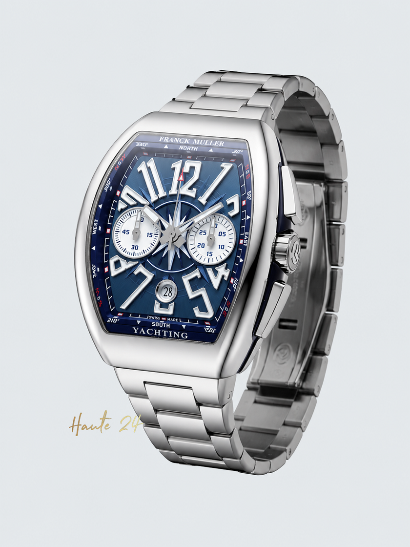 [Brand New] FRANCK MULLER Vanguard Yachting Chronograph V45CCDT YACHTING AC BLO