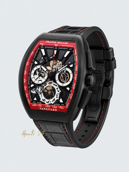 [Brand New] FRANCK MULLER Vanguard Grande Date Skelton V45CCGD SQT TTNRBRNR
