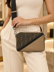 FENDI Camera Case Shoulder Bag Brown