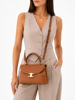 CELINE Medium Nino bag Tan Brown