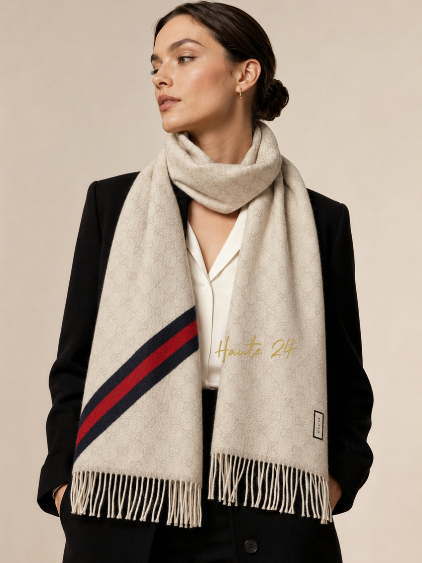 GUCCI GG Logo Muffler