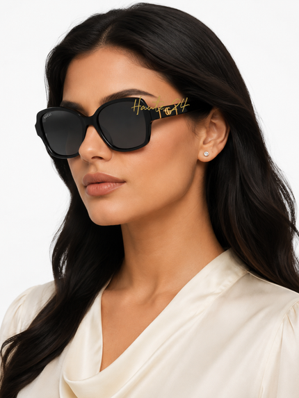 GUCCI  Grey Square Ladies Sunglasses GG0765SA 002 57