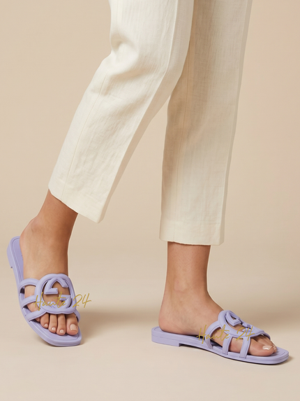 GUCCI Women's Interlocking G slide sandal