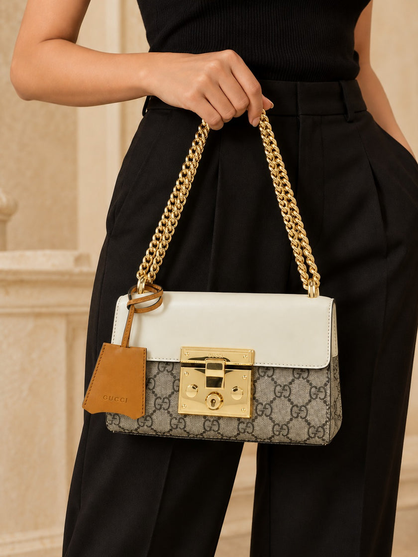 GUCCI Padlock Shoulder Bag