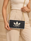 GUCCI GG Black White Wallet