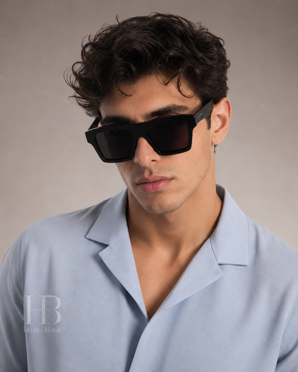 GUCCI Solid Grey Square Men's Sunglasses GG0962S 005 55