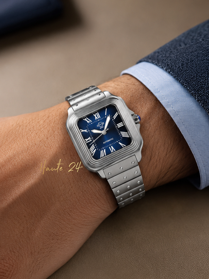 GV2 BY GEVRIL Lusso Lx Automatic Blue Dial Men's Watch 44201B
