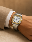 GV2 BY GEVRIL Lusso Lx Automatic White Dial Men's Watch