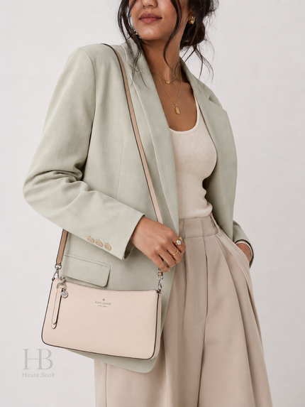 KATE SPADE Ginnie Crossbody Bag - Fresh Peach