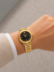 VERSACE Greca Sphere Quartz Black Dial Ladies Watch