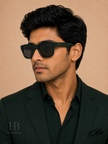GUCCI Grey Square Men's Sunglasses GG1427S 001 53