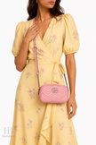 GUCCI GG Marmont Small Camera Bag Pink