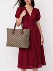 GUCCI GG Supreme 2-Way Handbag