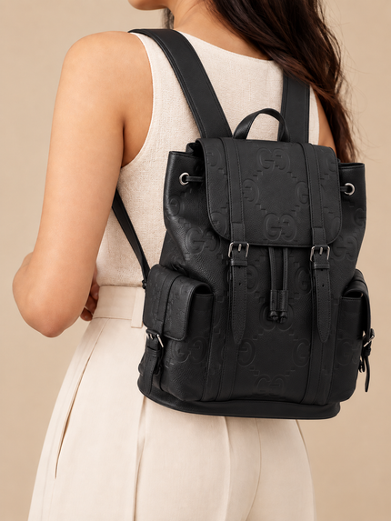GUCCI Jumbo GG Backpack