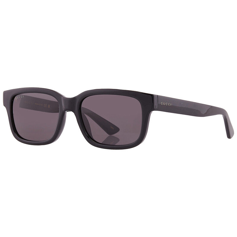 [At India] GUCCI Grey Rectangular Men's Sunglasses