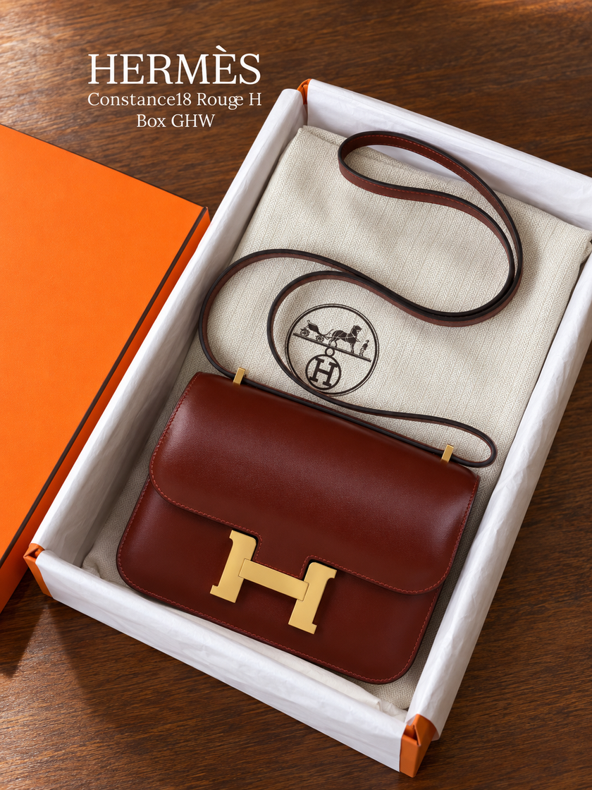 [Price on Request] HERMES Constance 18 Rouge H