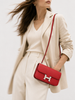 [Brand New] HERMES ConstanceElan Miroir Rouge Ladue Epsom