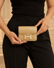 HERMÈS Constance Slim wallet Golden