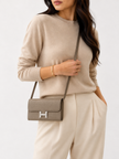 HERMES Constance To Go Shoulder Bag Etain