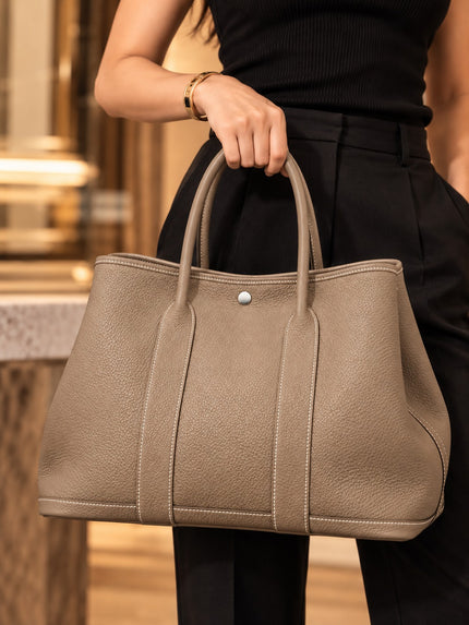 HERMÈS Garden Party PM Etoupe