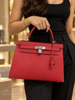 [Price on Request] HERMES Kelly 32 Rouge Casaque