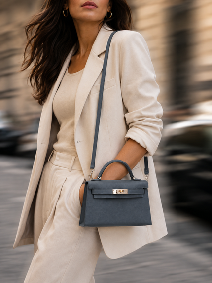 [Price on Request] HERMES Mini Kelly Ardoise 85 Epsom CT Hardware