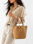 HERMES Picotin Lock Biscuit Taurillon Clemence Size MM