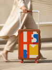[Brand New] HERMES RMS Rolling Mobility Suitcase Capucine / Ecru / Beige / Fauve / Orange