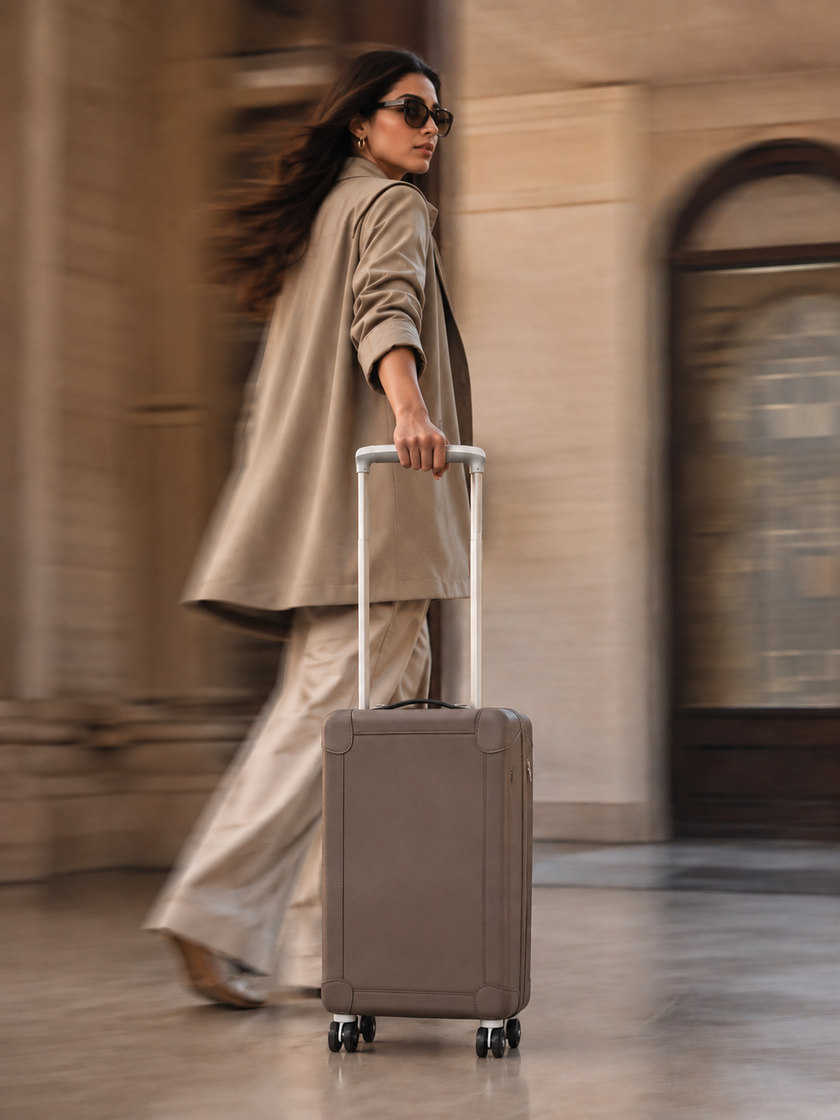 [Brand New] HERMES RMS Rolling Mobility Suitcase Etain