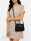 HERMÈS Toile & Vache Hunter Mini Herbag Zip 20