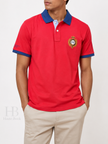 HACKETT LONDON Crest Logo Embroidered Polo T-shirt
